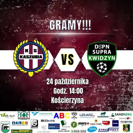 KS Kaszubia Kościerzyna zagra u siebie z DSPN Supra Kwidzyn